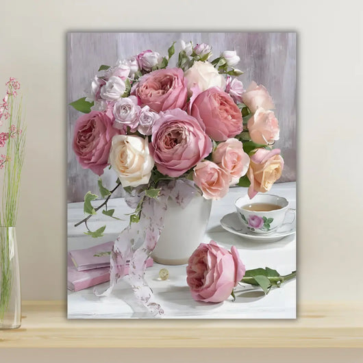 Bouquet Poudré pour Heure de Thé