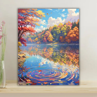 Reflets d’Automne sur Eau Calme