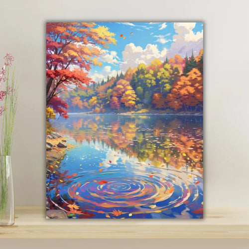 Reflets d’Automne sur Eau Calme